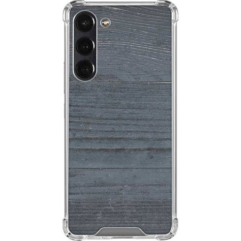 Charcoal Wood Galaxy S24 FE Clear Case